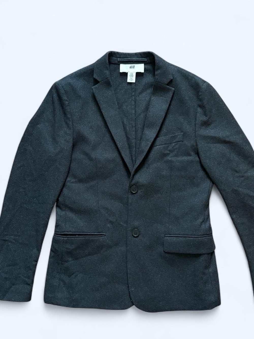 H&M Men's Charcoal Single-Breasted Blazer